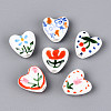 Handmade Porcelain Ceramic Beads PORC-T134-28M-1
