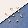 Brass Bead Tips KK-F824-033G-4