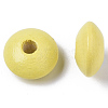 Dyed Natural Beech Wood Beads WOOD-T015-43F-3