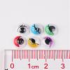 Plastic Wiggle Googly Eyes Cabochons DIY Scrapbooking Crafts Toy Accessories KY-X0004-8mm-3