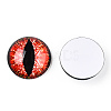 Glass Cabochons GGLA-T004-02O-1