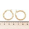 201 Stainless Steel Hoop Earrings EJEW-I245-07B-3