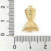 Brass with Clear Cubic Zirconia Pendants LS-KK-G508-01B-G-3