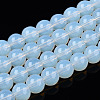 Transparent Glass Beads Strands GLAA-T032-T8mm-14-1