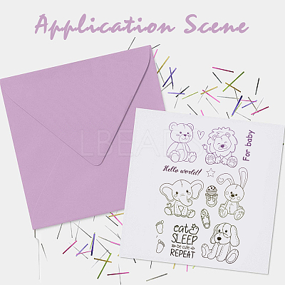 PVC Plastic Stamps DIY-WH0167-56-384-1