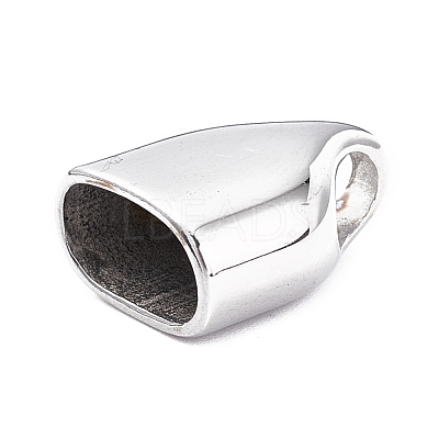 Tarnish Resistant 304 Stainless Steel Cord Ends STAS-K220-01B-P-1