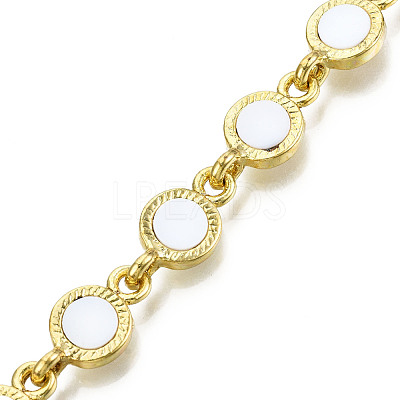 Electroplated Alloy Link Bracelets BJEW-T012-010-RS-1