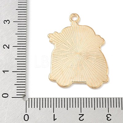Thanksgiving Day Alloy Enamel Pendants ENAM-I076-01G-12-1