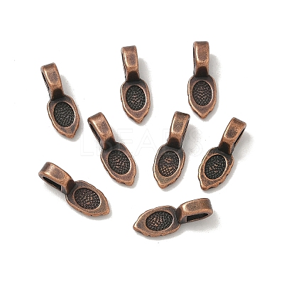 Tibetan Style Pendant Bails X-RAB3357Y-1