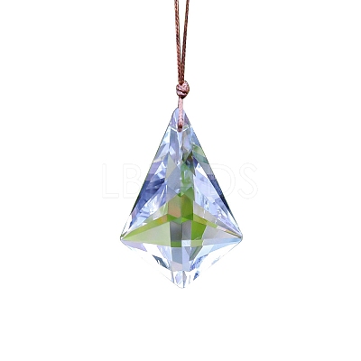 Kite K9 Glass Flower Suncatchers for Garden Outdoor Hanging Decorations PW-WGA2B7F-01-1