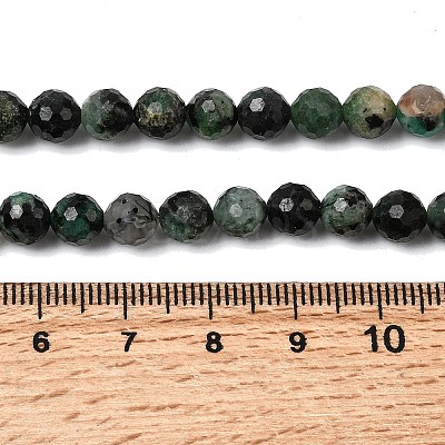 Natural Emerald Beads Strands G-G294-D01-6mm-1