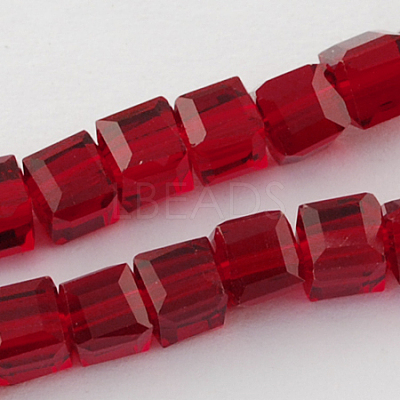 Glass Bead Strands GLAA-R041-6x6mm-02-1