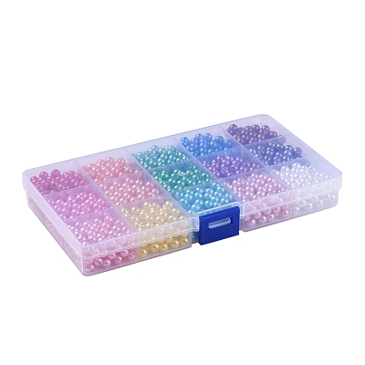Imitation Pearl Acrylic Beads OACR-X0006-20-6mm-1