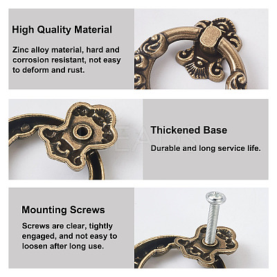 Zinc Alloy Drawer Hanger Handle SW-TAC0001-32-1