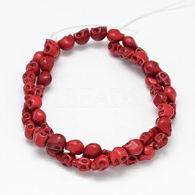 Dyed Synthetic Turquoise Bead Strands G-M145-06-A-1