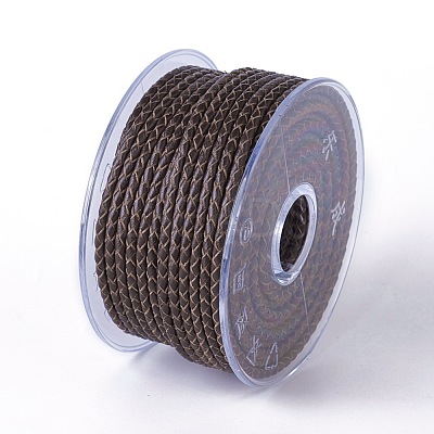 Braided Cowhide Cord WL-I004-4mm-13-1