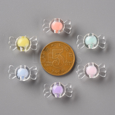 Transparent Acrylic Beads X-TACR-S152-03A-1