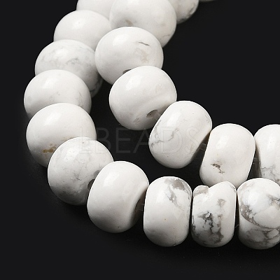 Synthetic Howlite Beads Strands G-K340-B06-01-1