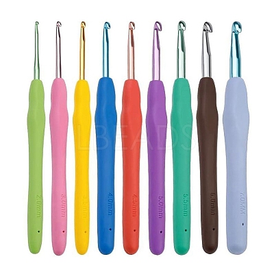 DIY Knitting Kits Storage Bag for Beginners Include Crochet Hooks PW-WG28870-01-1