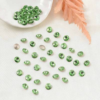 Preciosa&reg MAXIMA Crystal Round Stones Y-PRC-RASS47-50520-1