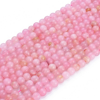 Natural Rose Quartz Beads Strands G-F591-04-10mm-1