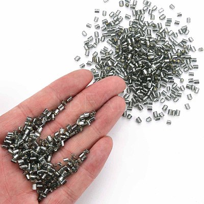 8/0 Glass Bugle Beads SEED-S032-07A-52-1