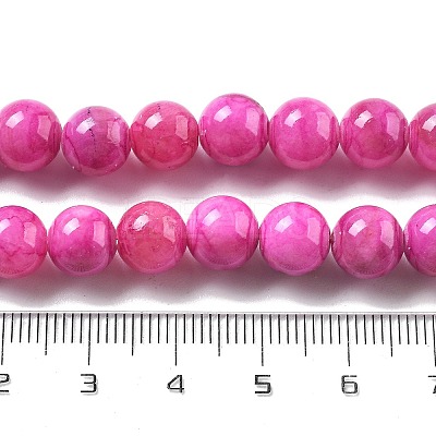 Natural Persian Jade Beads Strands G-A255-A02-02C-1