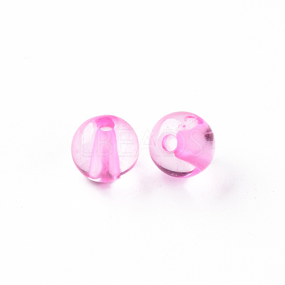 Transparent Acrylic Beads MACR-S370-A8mm-708-1