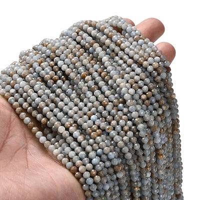 Natural Angelite Beads Strands G-RM2025-30-4mm-1