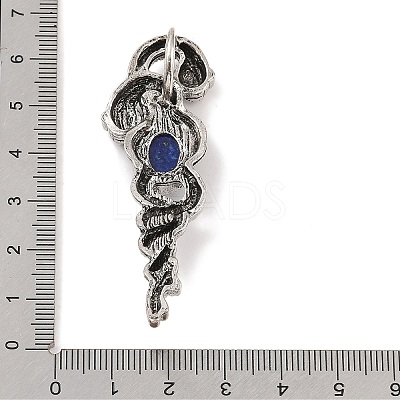 Natural Lapis Lazuli Pendants G-A224-03AS-01-1