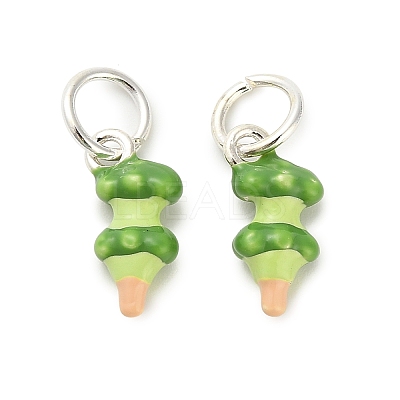 Alloy Enamel Pendants ENAM-I080-01S-04-1