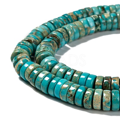 Natural Imperial Jasper Beads Strands G-J377-8mm-01-1