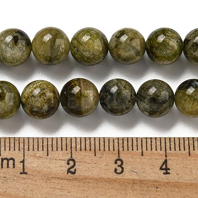 Natural Green Tourmaline Beads Strands G-B099-C05-04-1
