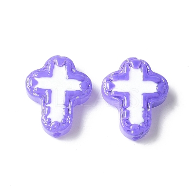 Baking Paint Glass Enamel Beads BLOW-D300-06D-1
