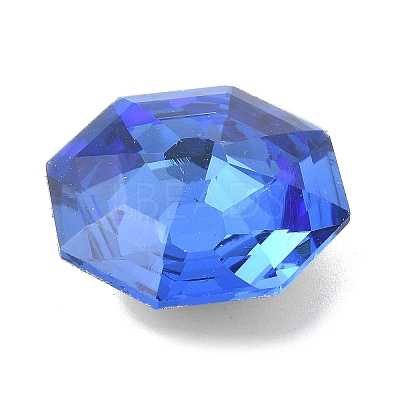 Faceted Glass Rhinestone Cabochons GGLA-C032-05D-1