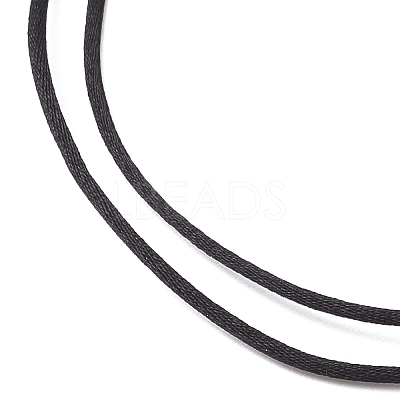 3Pcs 3 Styles Retro Glass & Porcelain & Alloy Snake Adjustable Nylon Cord Y Necklaces for Women NJEW-JN05360-1