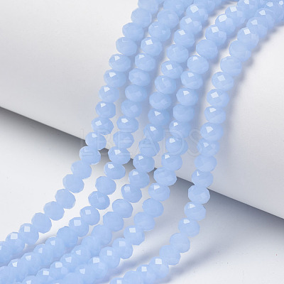Glass Beads Strands EGLA-A034-J6mm-D03-1
