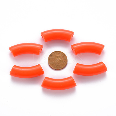 Opaque Acrylic Beads MACR-S372-001B-S026-1