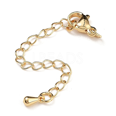 Brass Chain Extender KK-B102-45G-1