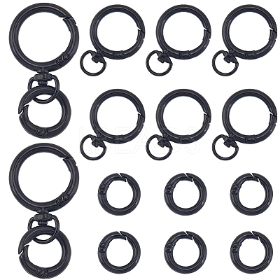 8Pcs Zinc Alloy Swivel Clasps FIND-SC0012-76B-1