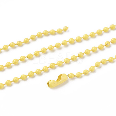 Iron Ball Bead Chains CH-E002-2.4mm-Y10A-1