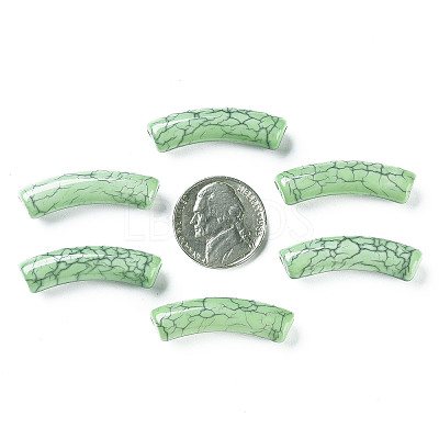 Opaque Crackle Acrylic Beads X1-MACR-S372-002N-012-1