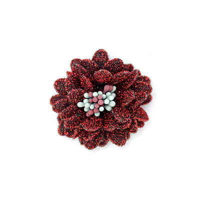 Non-Woven Fabric Flowers DIY-WH0199-70D-1