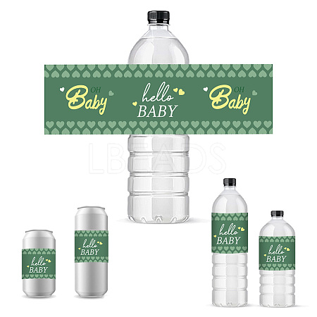 Bottle Label Adhesive Stickers DIY-WH0520-011-1