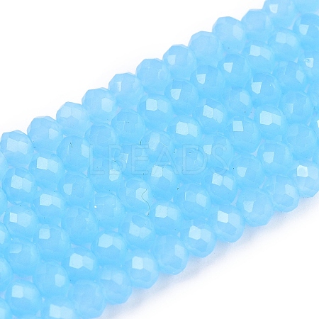 Glass Beads Strands EGLA-A044-J2mm-D04-1