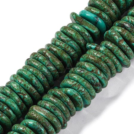 Graduated Synthetic Turquoise Beads Strands G-A237-01F-1