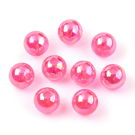 Transparent Acrylic Beads MACR-T046-01D-16-1
