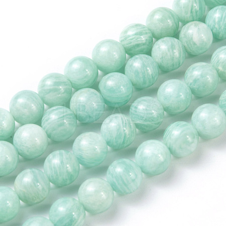Natural African Amazonite Beads Strands X-G-G840-02B-1