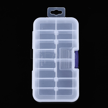 Rectangle Polypropylene(PP) Bead Storage Container CON-N011-009-1