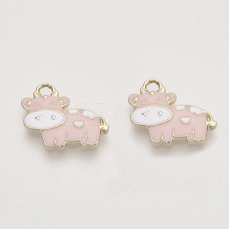 Alloy Enamel Pendants X-ENAM-S119-005E-1